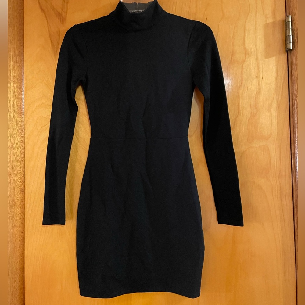 Lovers & Friends Black Mock-neck Dress Size XS